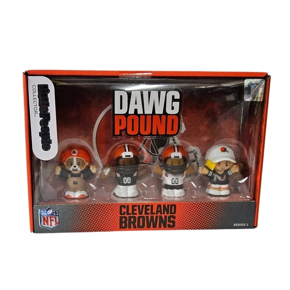 Fisher Price Little‎ People Collector NFL Cleveland Browns FootBall Season 1